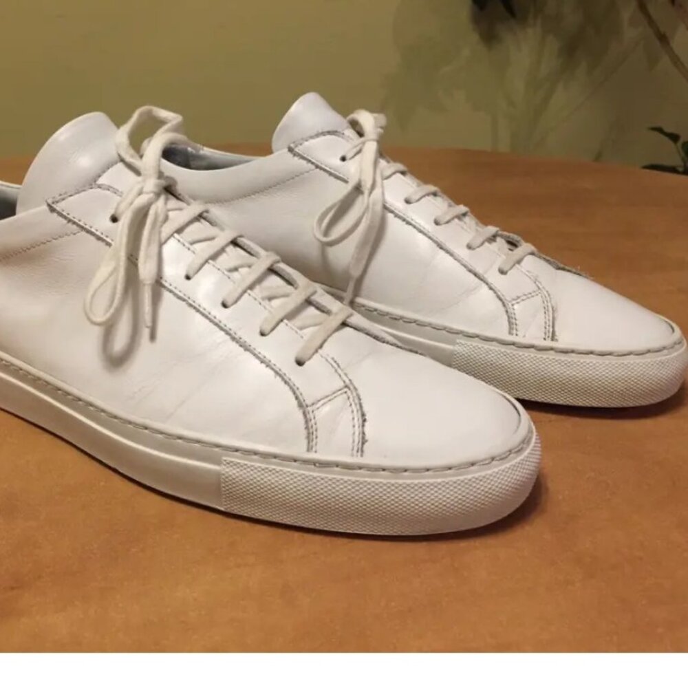 COMMON PROJECTS Achilles White Sneakers US 7 EU 40 YSL SAINT LAURENT DIOR GUCCI